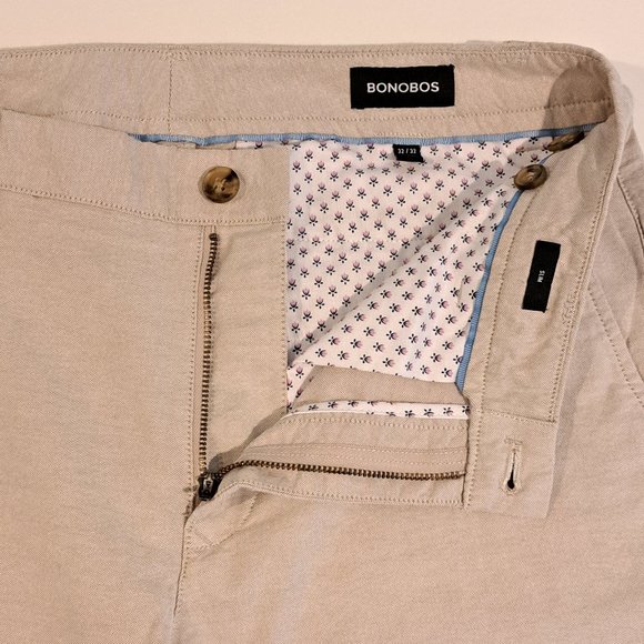 Bonobos Other - Bonobos Slim Fit Stretch men's 32x32 textured chinos